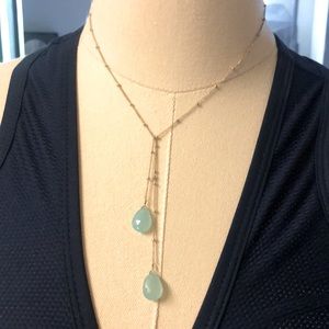 Silver bolo necklace